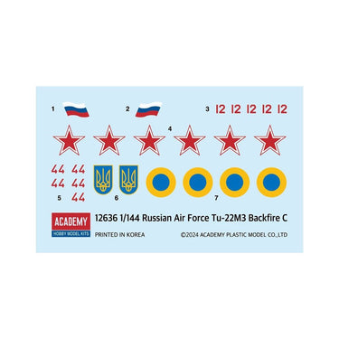 Academy 1/144 Russian Airforce Tu-22M3 Backfire C